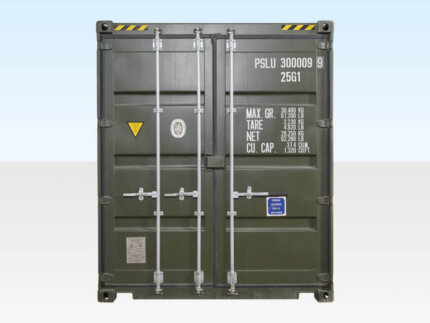 20ft high cube container 9ft 6in one trip exterior by Containers Direct