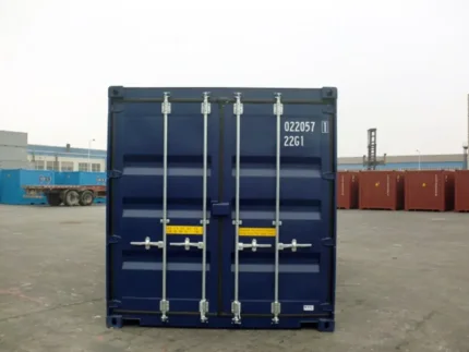 20ft double door shipping container tunnel container with doors both ends