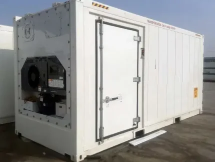 20ft dual temp reefer container interior dual zones
