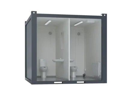 10ft toilet container premium portable sanitary unit