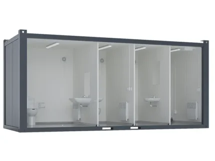 20ft toilet container 20ft toilet container three standard one accessible