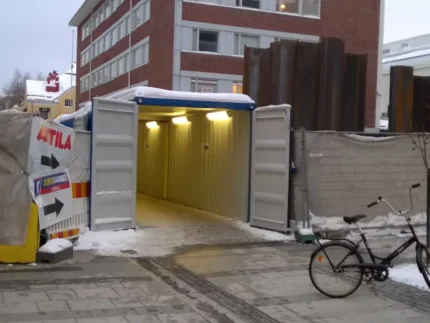 20FT DOUBLE DOOR SHIPPING CONTAINER (TUNNEL)