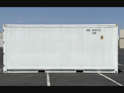 20ft New Reefer Container Side View – Australia Wide Container